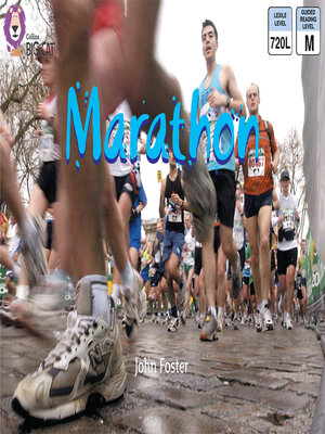 cover image of Collins Big Cat – Marathon